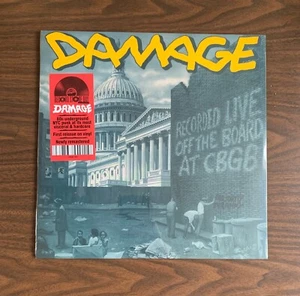 DAMAGE RECORDED LIVE OFF THE BOARD AT CBGB'S VINYL LP NEW SEALED RSD 2024 NYC - Picture 1 of 1