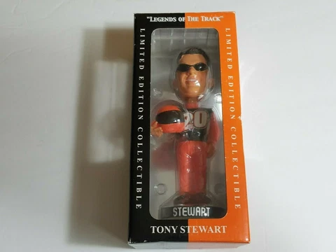 NASCAR TONY STEWART #20 FOREVER COLLECTIBLES LEGENDS OF TRACK 2003 BOBBLEHEAD Cover
