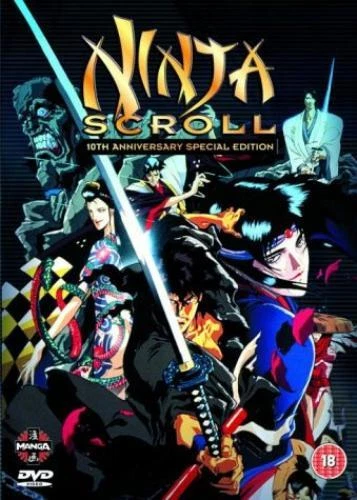 Ninja Scroll DVD (2004) Yoshiaki Kawajiri cert 18 2 discs FREE Shipping, Save £s - Image 1 of 2