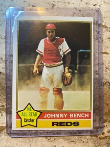 1978 Topps Johnny Bench Cincinnati Reds NL All Star Catcher #300 Baseball Card I - Picture 1 of 2