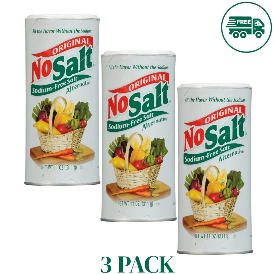 No Salt Original Sodium-Free Salt Alternative, 11 oz ( 3 Pack) - Image 1 of 1