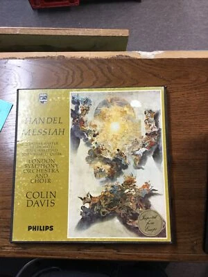 Handel Messiah London Symphony Orchestra & Choir Vinyl LP 3 Records - Image 1 of 4