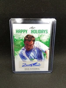 2017 LEAF ZACK FLEISHMAN HAPPY HOLIDAYS AUTOGRAPH AUTO - Picture 1 of 1