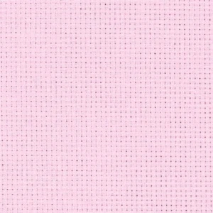 Cross X Stitch Pink Aida Cloth 16ct Size 55x30cm Fabric - Picture 1 of 2