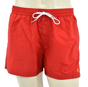 $225 BURBERRY Brit Rojo Ligero Pantalones Cortos de Natación Baúles NUEVA COLECCIÓN - Imagen 1 de 5