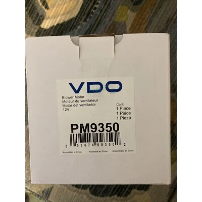 Nuevo con etiquetas Hyundai Tucson 2005 Kia Sportage 2010 VDO HVAC soplador rueda motor PM9350 12V Foto 1 de 4