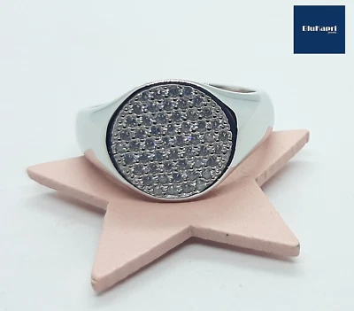 Anello Donna  in Argento 925/1000 CHEVALIER con zirconi bianchi regolabile - Immagine 1 di 4