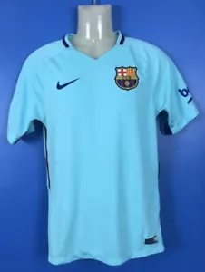Barcelona FC away soccer football shirt jersey Nike small 2017/18 blue - Bild 1 von 12