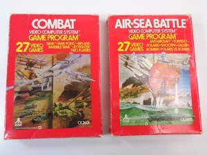 Videojuegos completos Air Sea Battle / Combat Atari 2600 (probados y funcionando) PAL - Imagen 1 de 15