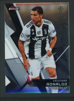 2019 CRISTIANO RONALDO TOPPS FINEST UEFA CHAMPIONS LEAGUE - Image 1 of 2