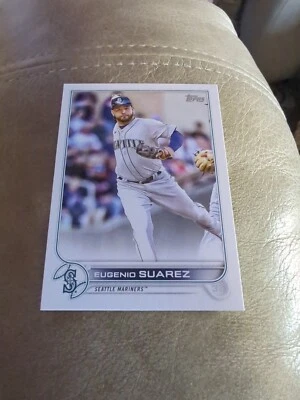 2022 Topps Update #US137 Eugenio Suarez - Seattle Mariners - Image 1 of 2