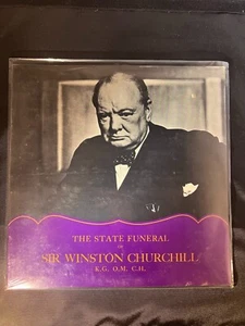 The State Funeral of Sir Winston Churchill Vinyl LP 1965 SEALED - Picture 1 of 7
