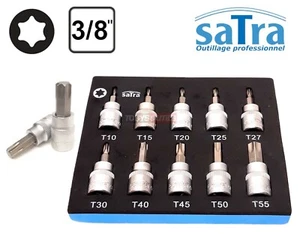 3/8" TORX Star Socket Tips T10 to T55 Servant Insert Module S-H138NT - Picture 1 of 8