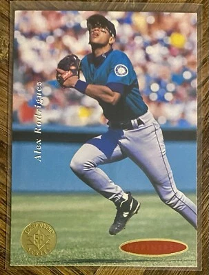1995 UPPER DECK SP CHAMPIONSHIP SERIES ALEX RODRIGUEZ CARD NEW YORK YANKEES - Image 1 of 2