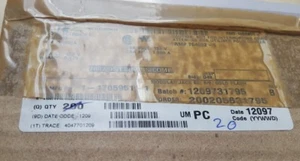 20 PCS OF TE CONNECTIVITY 1-1705951-1 RJ45 CONNECTORS (U6.1B3) - Imagen 1 de 1