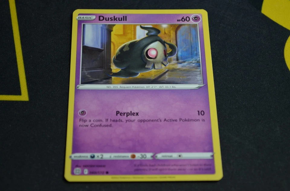 POKEMON BRILLIANT STARS DUSKULL 060/172 NM/Mint PACK FRESH - Image 1 of 1