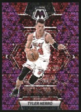 2022-23 Panini Mosaic Mosaic Fast Break Purple #104 Tyler Herro /50