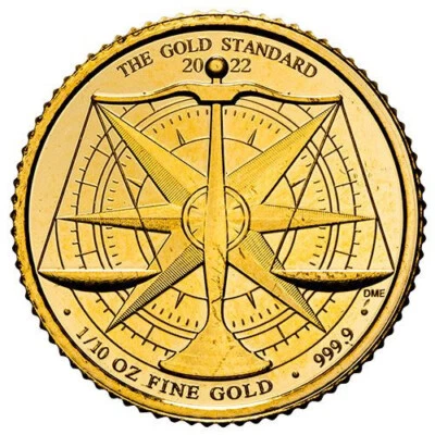 2022 Great Britain Gold Standard £10  ~ 1/10 oz Coin .9999 - Image 1 of 2