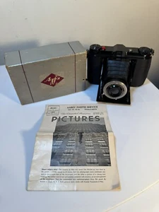 AGFA Camera JN-125 Speedex Junior Folding Photo Solinar VG Condition Teated VTG - Picture 1 of 24