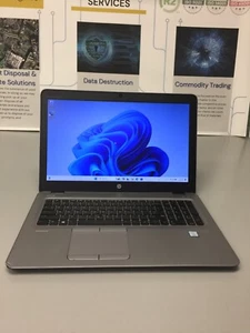 HP EliteBook 850 G3 15.6" (256GB Core i5 6th gen 2.30GHz 8GB RAM WIN 11 PRO - Picture 1 of 24