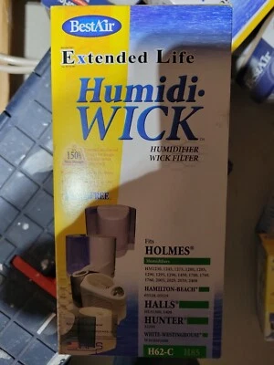 Filtro humidificador BestAir H62-C, Holmes, Sunbeam, Halls, Hunter, Hamilton Beach Foto 1 de 4