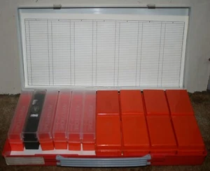 Amstel 35 mm / medio marco deslizable universal / estuche de transporte transparente / caja de almacenamiento - Imagen 1 de 4