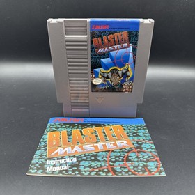 Blaster Master Nintendo Entertainment System NES 1988 con manuale TESTATO