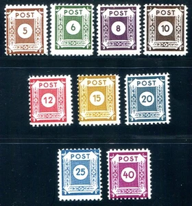 SBZ SOVIET ZONE 1945 42-50DI ** MNH FLAWLESS signed STRÖH BPP (H2454 - Picture 1 of 2