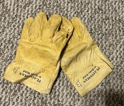 Vtg Buster Welch Plainsman Leather Gloves ~ Large ~ Work Cowboy Ranch - Image 1 of 4