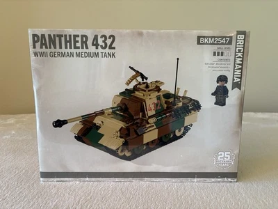 Btickmania Panther 432 WW2 German Tank SEALED - Image 1 of 4