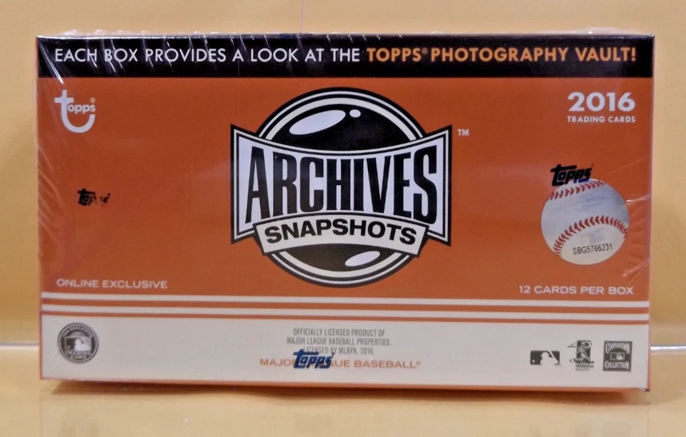 2016 Topps Photography Vault - Archives Snapshots - 12 Cards - Factory Sealed - Image 1 of 3