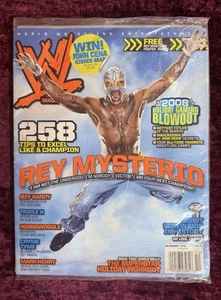 New - WWE World Wrestling Entertainment Magazine December 2008 Rey Mysterio  - Bild 1 von 2