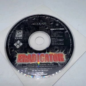 Eradicator (PC CD-ROM, 1996) Game Disk Only - Picture 1 of 2