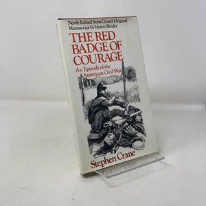 Red Badge of Courage by Stephen Crane HC First Edition  Very Good 1982 - Picture 1 of 7