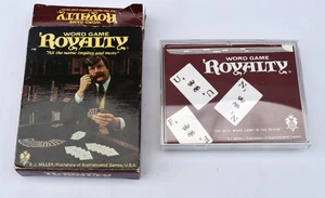 S. J. Miller - ROYALTY WORD GAME - 1978 Complete - Picture 1 of 12