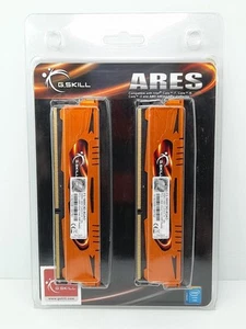 Ares Series - G. SKILL 8GB (4Gx2) DDR3 1600MHz Low Profile Desktop Memory - New - Afbeelding 1 van 7
