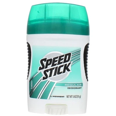 Paquete de 3 desodorantes limpios Speed Stick fragancia refrescante aroma regular 1,8 OZ Foto 1 de 4