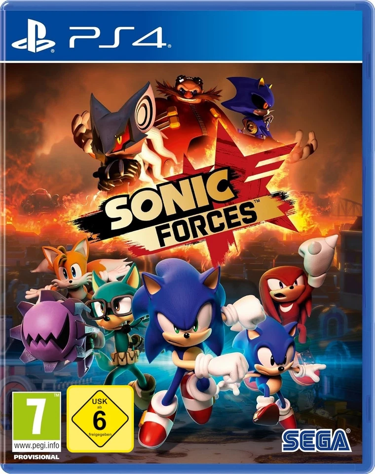 Sonic Forces - PS4 PlayStation 4 - NEU OVP - *Blitzversand*