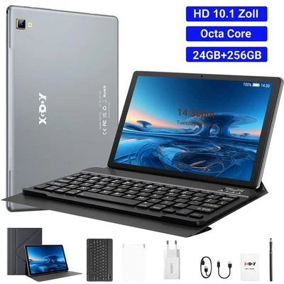 2025 Neu Gaming Tablet Android 15 24GB RAM 256GB 8-Core 8000mAh Pad PC 4G LTE 2K - Bild 1 von 4