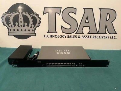 Conmutador Gig Cisco SG300-10MPP de 10 puertos con 2 combo PoE+ máximo (124 W) ¡con soportes de rack! Foto 1 de 4