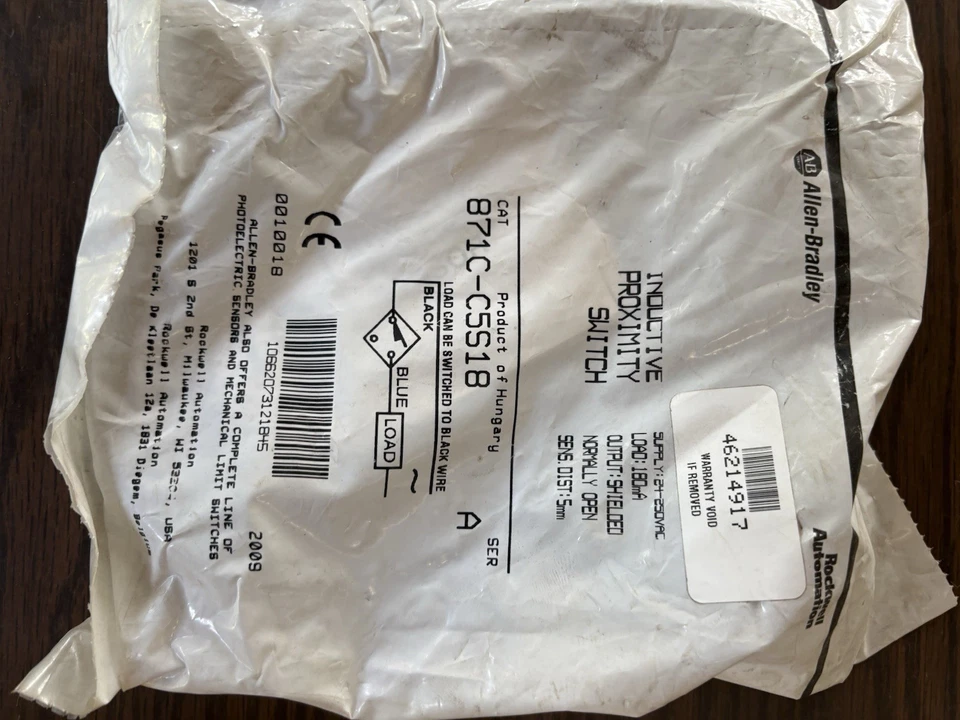 Allen Bradley 871C-C5S18 - Image 1 of 2