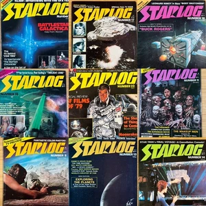 U-PICK - STARLOG Magazines - '77, '78, '79 - random issues - vintage SciFi mag! - Bild 1 von 68
