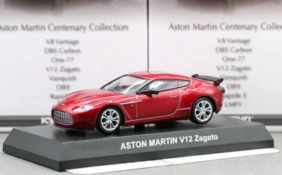 Kyosho 1/64 Aston Martin Collection V12 Stradale Zagato 2012 rojo perla Foto 1 de 4