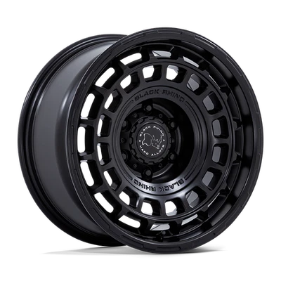 1 New 17X8.5 Black Rhino BR024 Awol Matte Black 5x127 ET10 Wheel Rim - Image 1 of 3