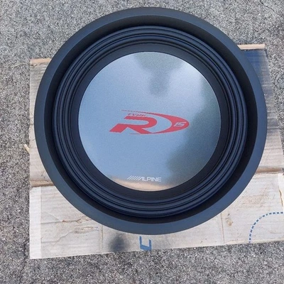 Alpine SWR-1542D 15" Subwoofer Dual Voice Coil Car Audio Bass Japan - image 1 of 4