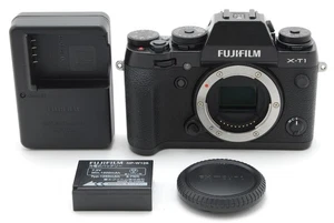 【FAST UNBENUTZT】Fuji Fujifilm X-T1 Schwarz Spiegellose Digitalkamera Body - Bild 1 von 12