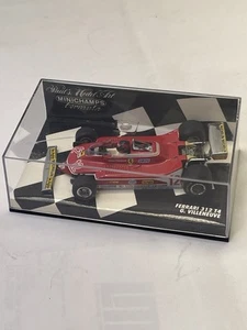MINICHAMPS /F1 1979 FERRARI 312 T4 - GILLES VILLENEUVE - 1/43 SCALE MODEL CAR - Picture 1 of 9
