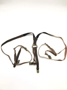 Tirantes de mujer KHUJO modelo: Suspender Mens Leather Braun talla única - Imagen 1 de 2