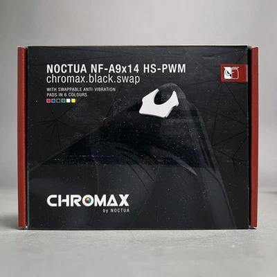 Noctua NF-A9x14 HS-PWM Chromax Black Swap, Premium Quiet Slim Computer Fan 4-Pin - Image 1 of 4