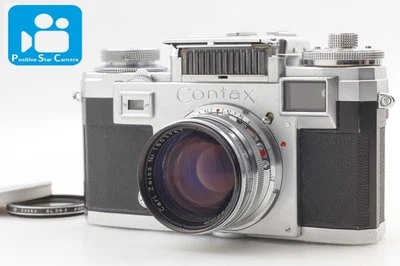 🎦VIDEO👀🌟N MINT🌟 Contax Zeiss Ikon IIIa Sonnar 50mm f1.5 Dal GIAPPONE - Immagine 1 di 4